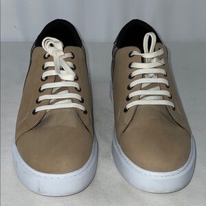CALTO TAN NUBUCK HEIGHT INCREASING MENS SHOES FTL-10-272